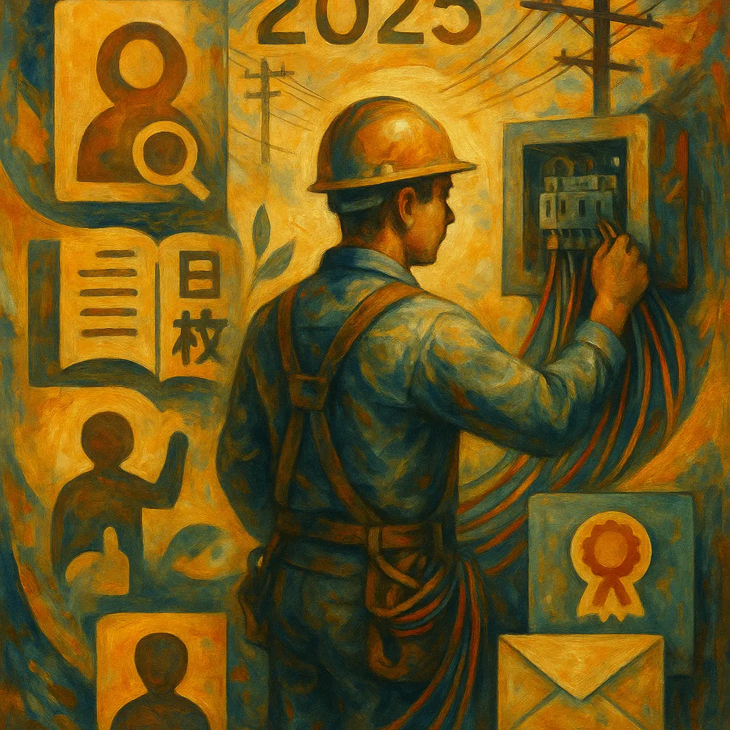 2025年尼崎の電気工事士求人｜有限会社川根計装は入社祝い金・週休二日