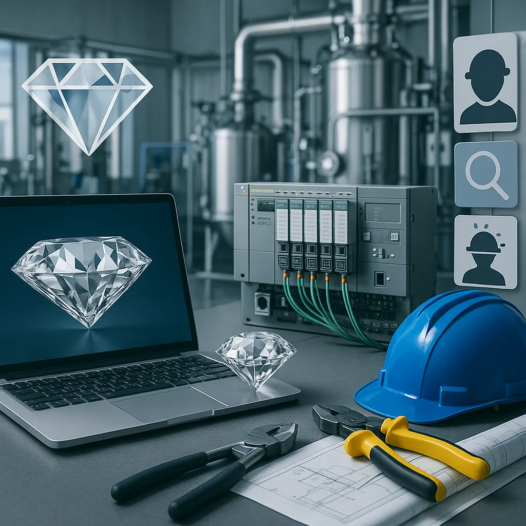 有限会社川根計装で学ぶ人工ダイヤモンド設備の電気工事【2026年2月】