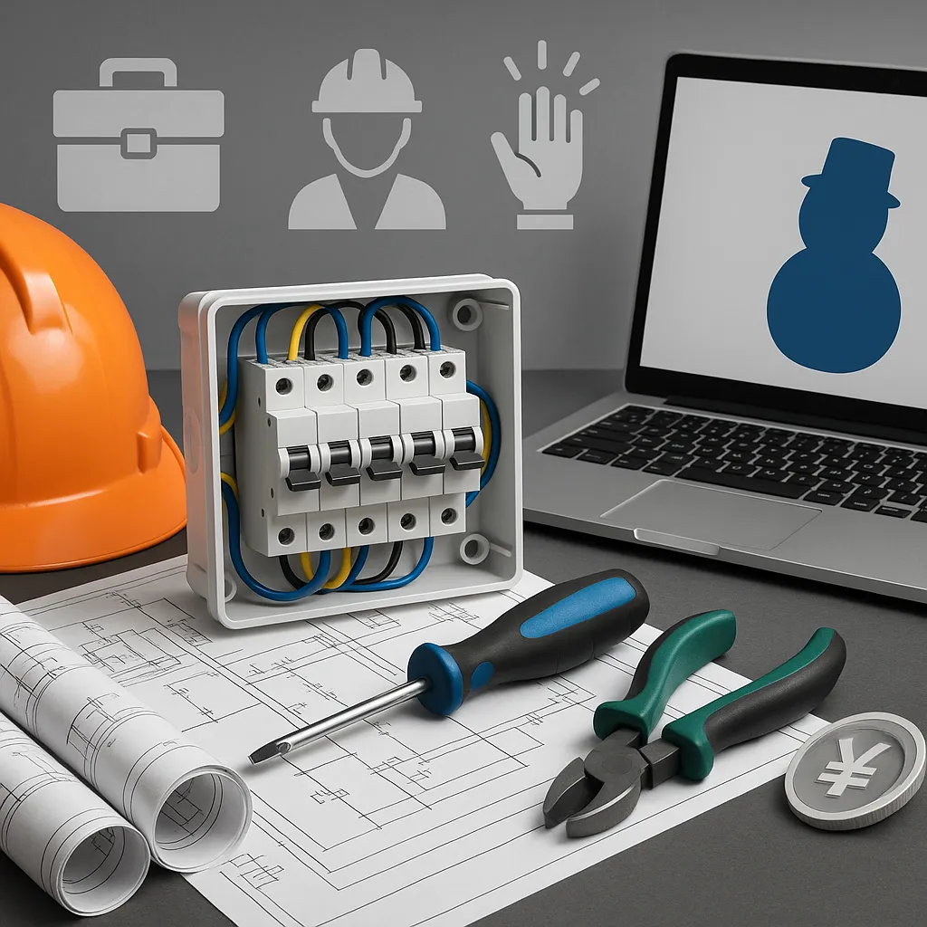 スノーマンに学ぶ電気工事士の配線力|2026年4月 有限会社川根計装